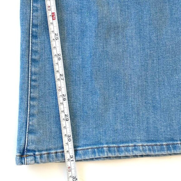 DIESEL Womens D-Ebbey Bootcut Low Waist Jeans Size W30 L30 Stretch Light Blue - Picture 13 of 14